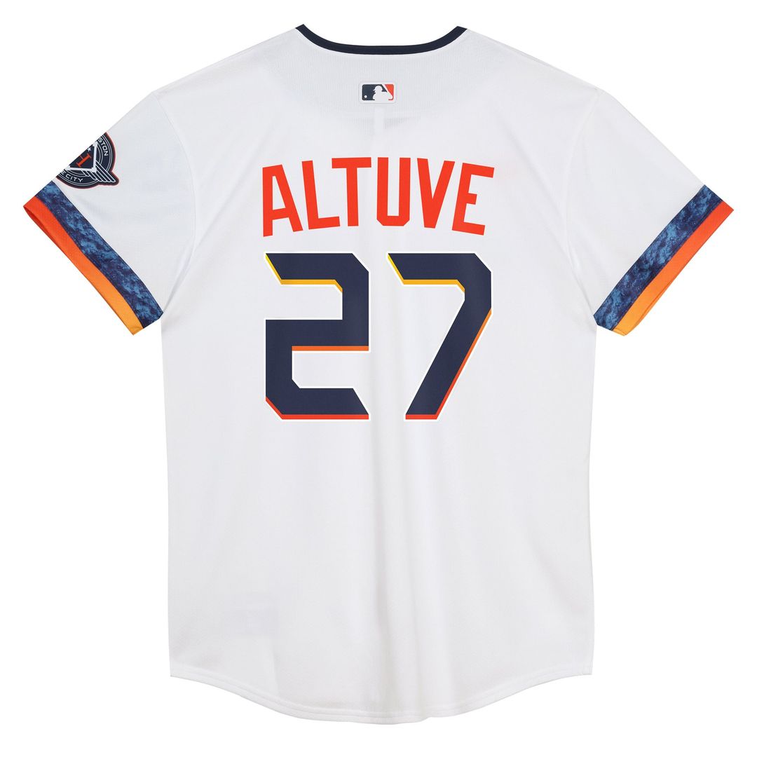 Jose Altuve Houston Astros Preschool 2025 City Connect Limited Player Jersey - White