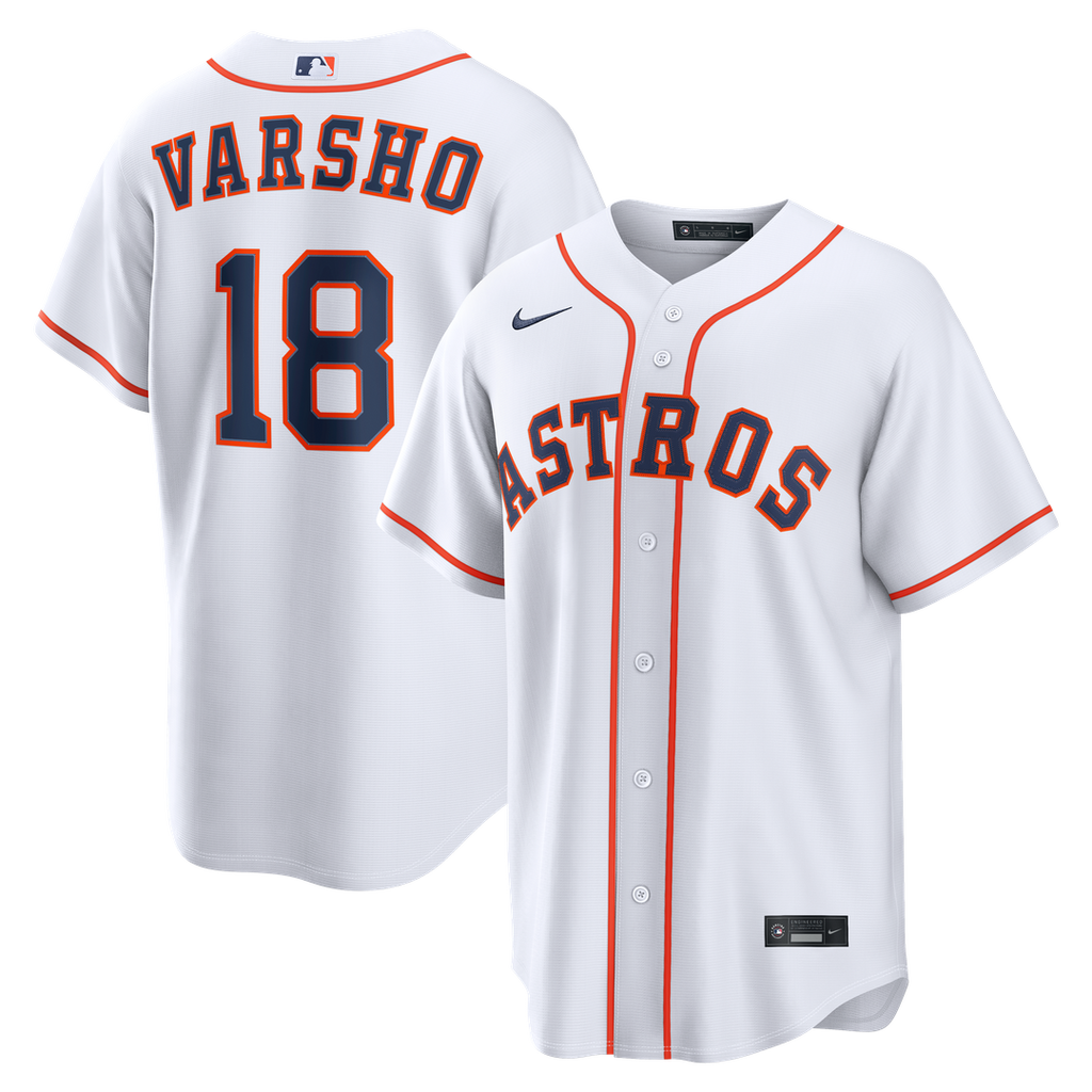 Daulton Varsho Houston Astros Home Replica Jersey - White