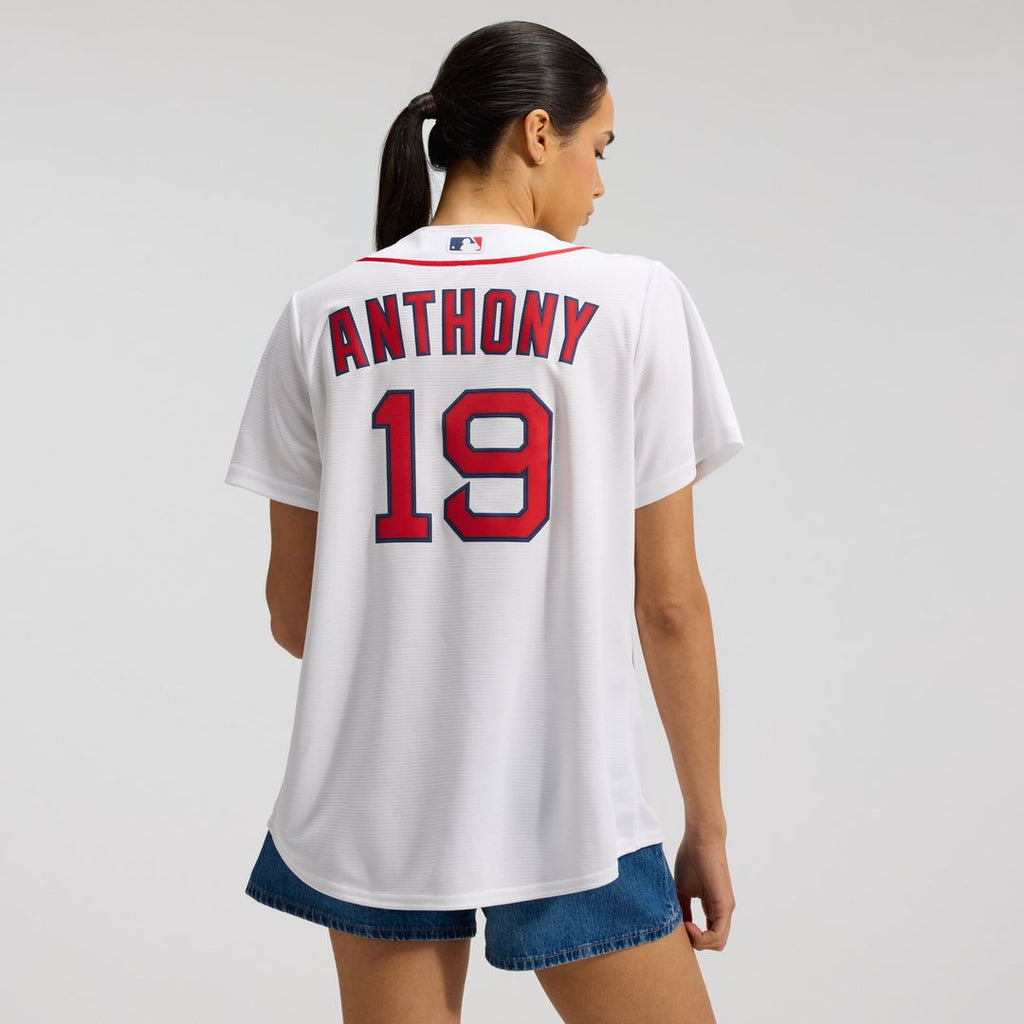 Roman Anthony Boston Red Sox Women's Home Replica Player Jersey - White