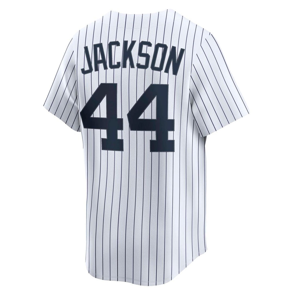 Reggie Jackson New York Yankees Throwback Cooperstown Collection Limited Jersey - White