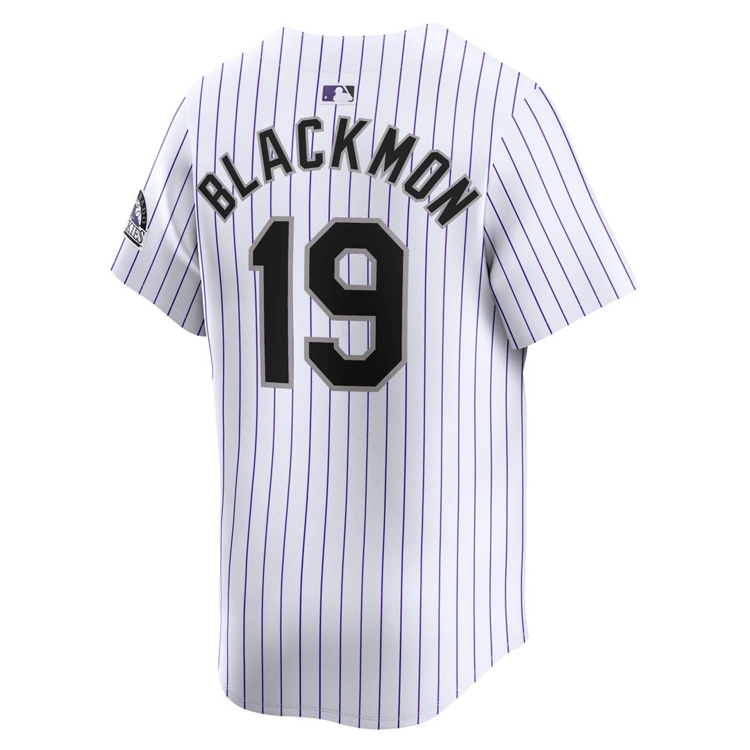 Charlie Blackmon Colorado Rockies Youth Home Limited Player Jersey - White