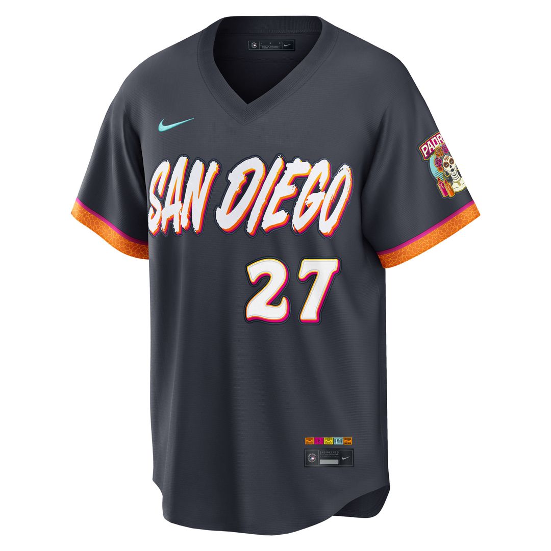 Nick Pivetta San Diego Padres 2026 City Connect Stadium Jersey - Obsidian