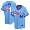 Hank Aaron Atlanta Braves 2026 City Connect Stadium Jersey - Powder Blue
