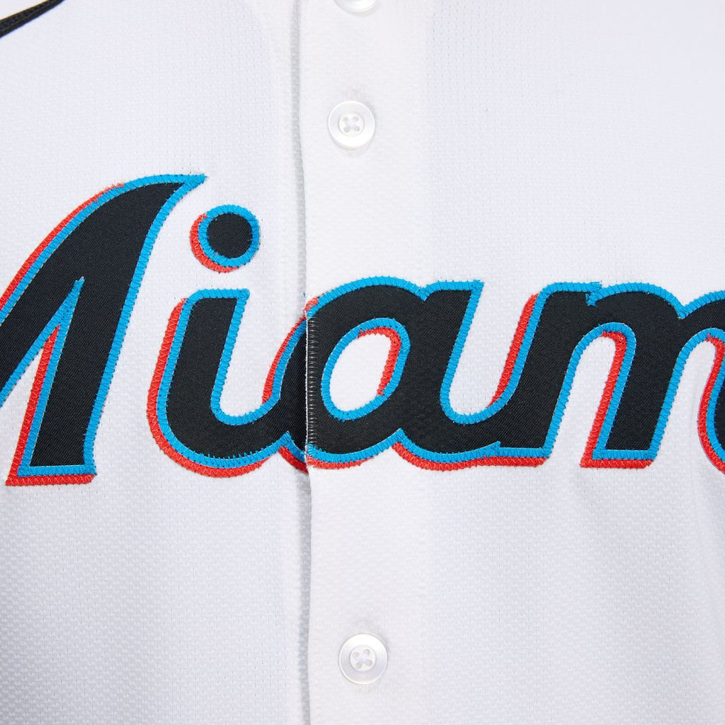 Miami Marlins Home Elite Jersey - White