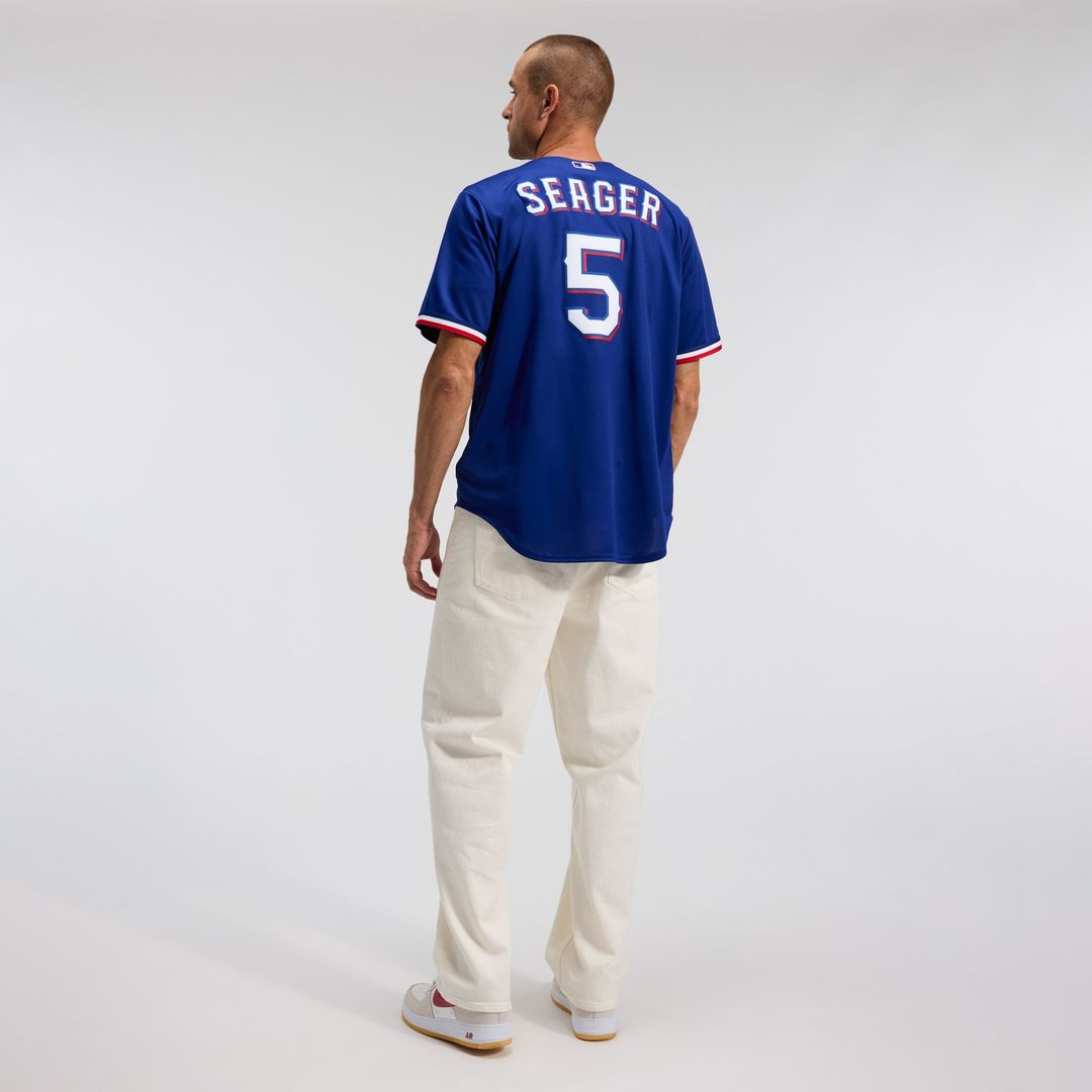 Corey Seager Texas Rangers Road Replica Jersey - Gray
