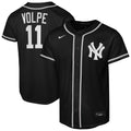 Anthony Volpe New York Yankees Youth Fashion Replica Player Jersey - Black
