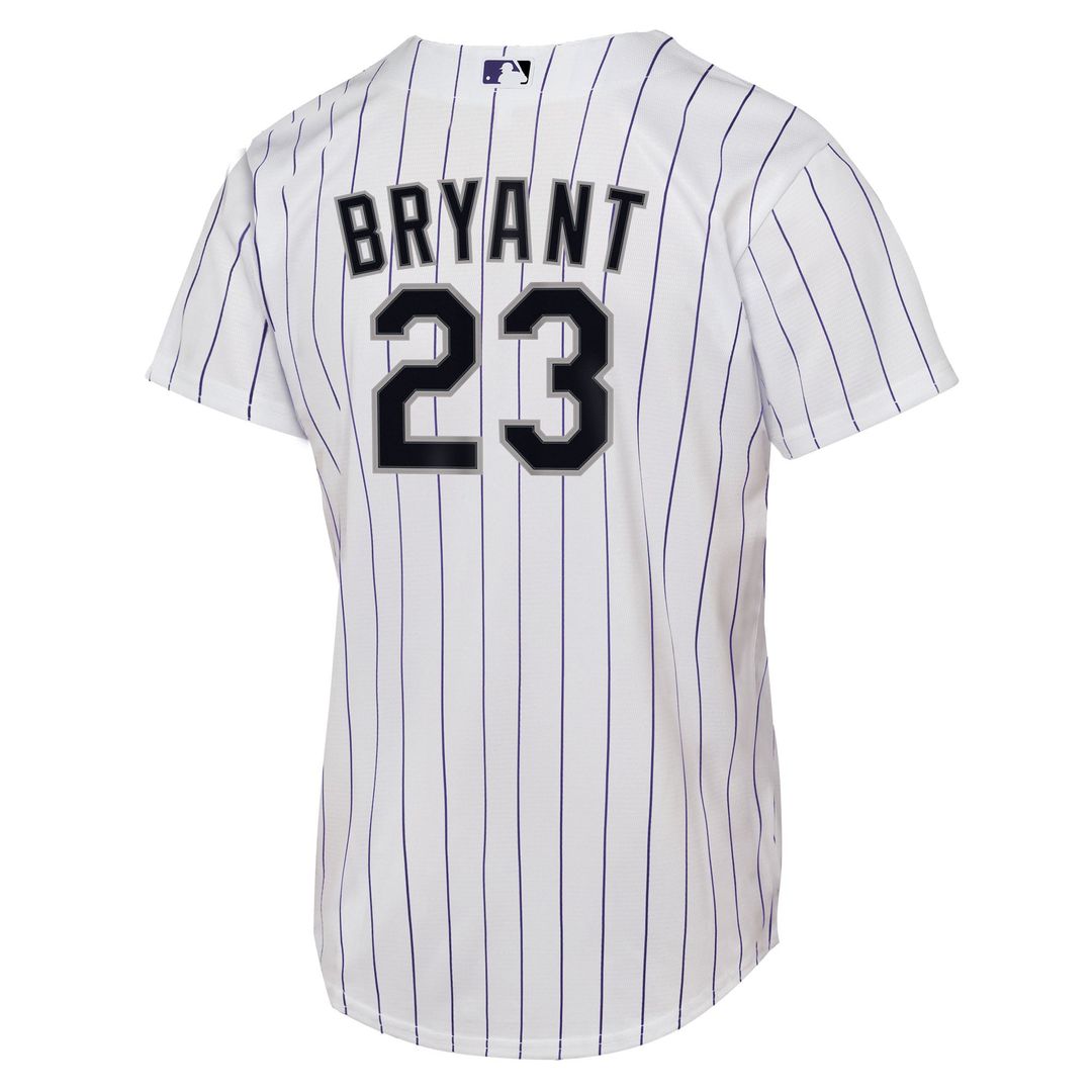 Kris Bryant Colorado Rockies Youth Home Replica Player Jersey - White