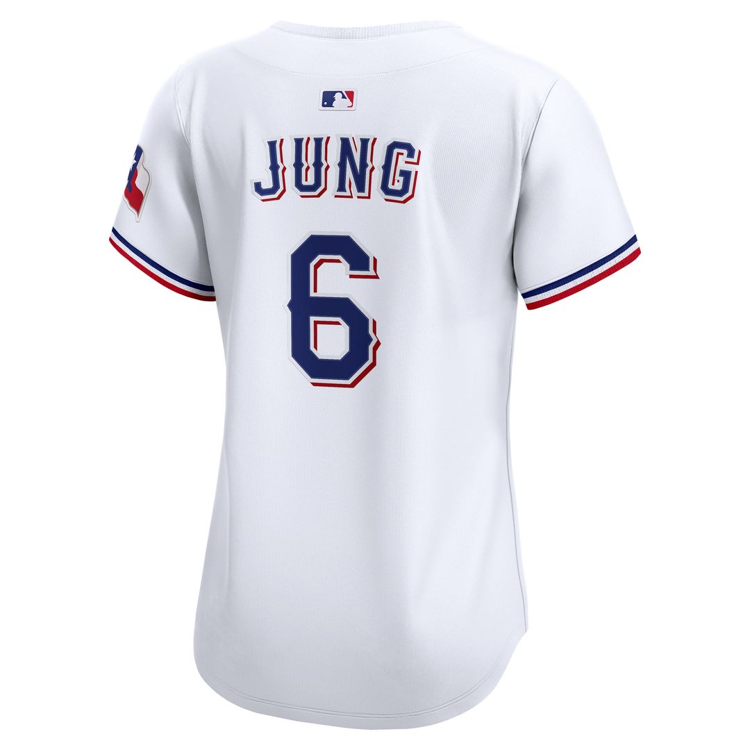 Josh Jung Texas Rangers Women's Home Limited Player Jersey - White