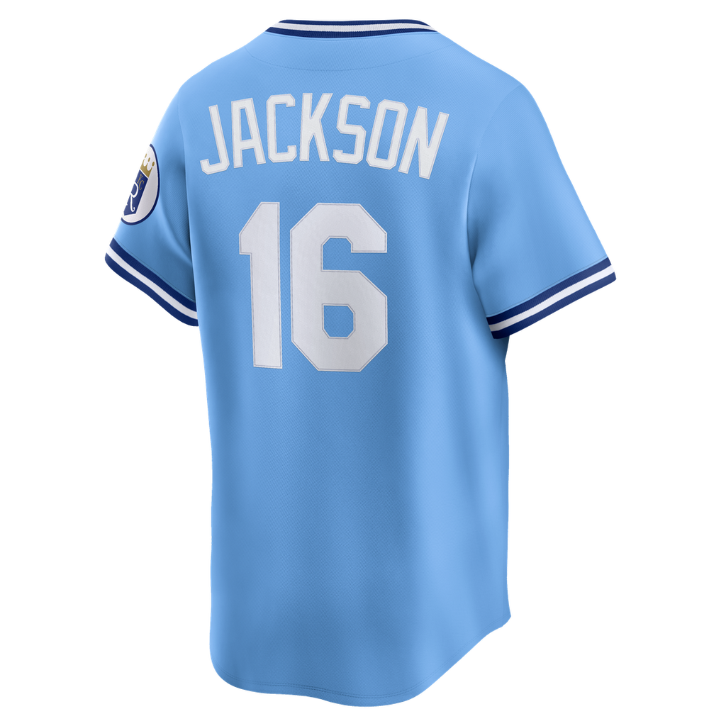 Bo Jackson Kansas City Royals Throwback Cooperstown Collection Limited Jersey - Light Blue