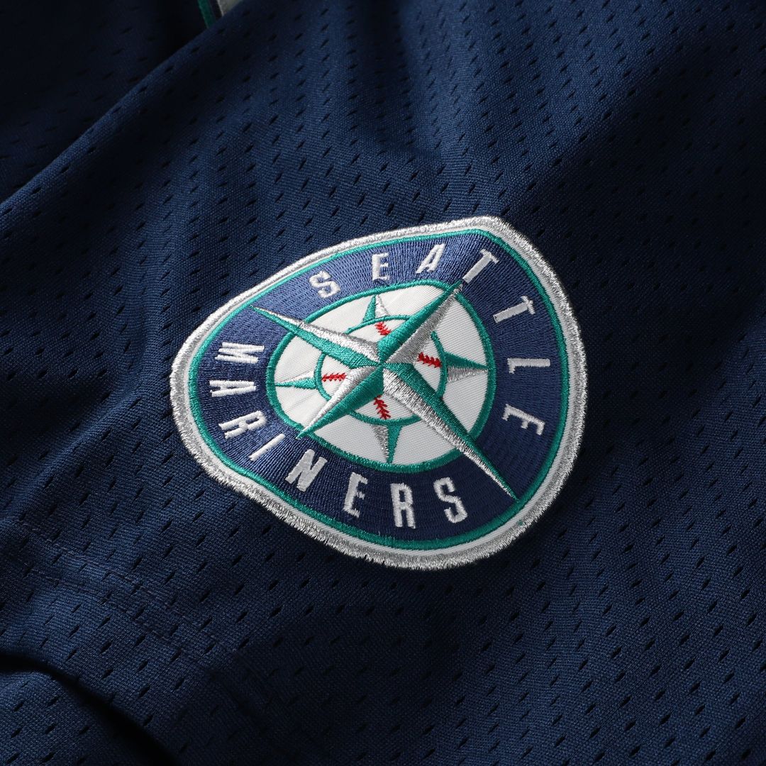 Ken Griffey Jr. Seattle Mariners Toddler Cooperstown Collection Mesh Batting Practice Jersey - Navy