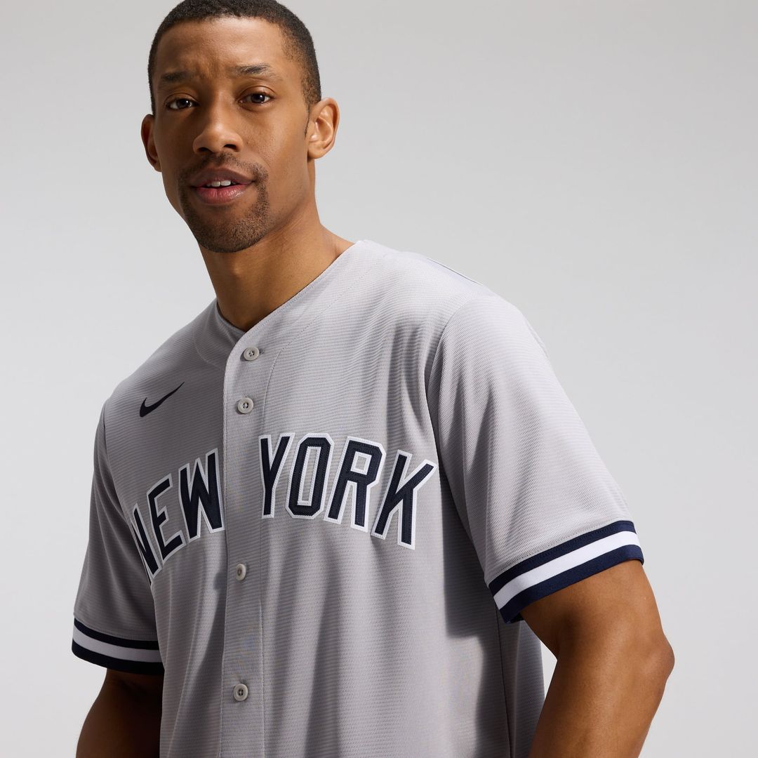 Anthony Volpe New York Yankees Road Replica Jersey - Gray