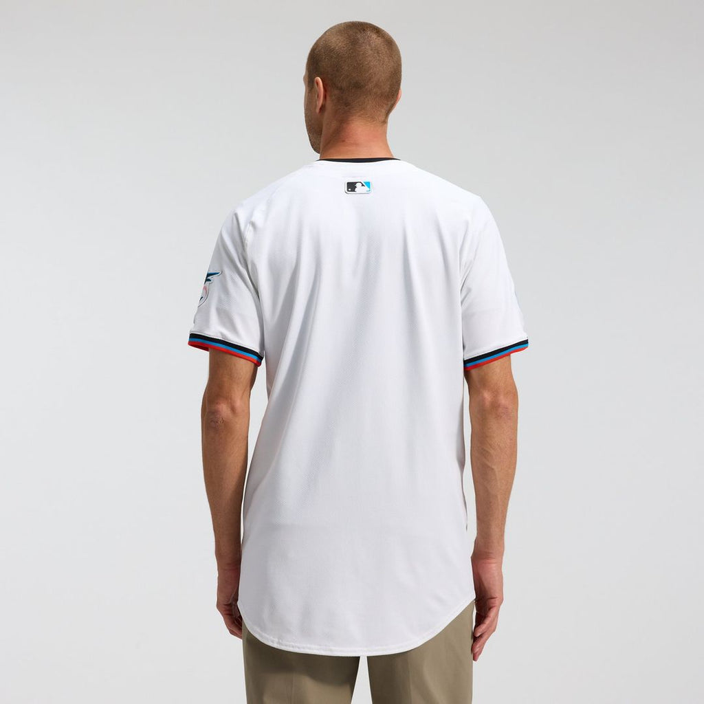 Miami Marlins Home Elite Jersey - White