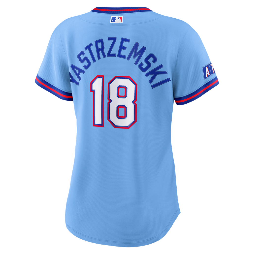 Mike Yastrzemski Atlanta Braves Women's 2026 City Connect Stadium Jersey - Powder Blue