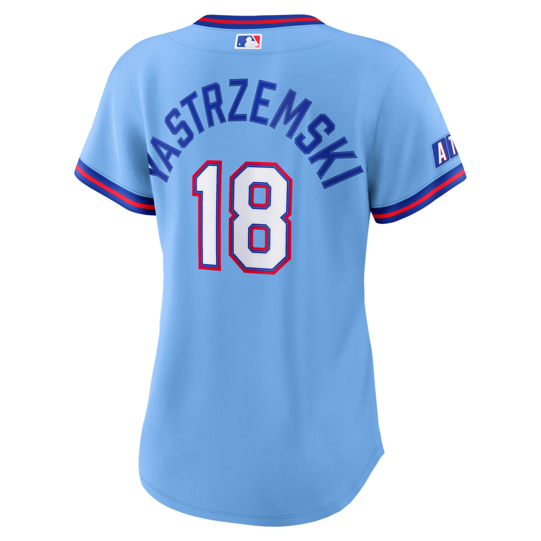Mike Yastrzemski Atlanta Braves Women's 2026 City Connect Stadium Jersey - Powder Blue