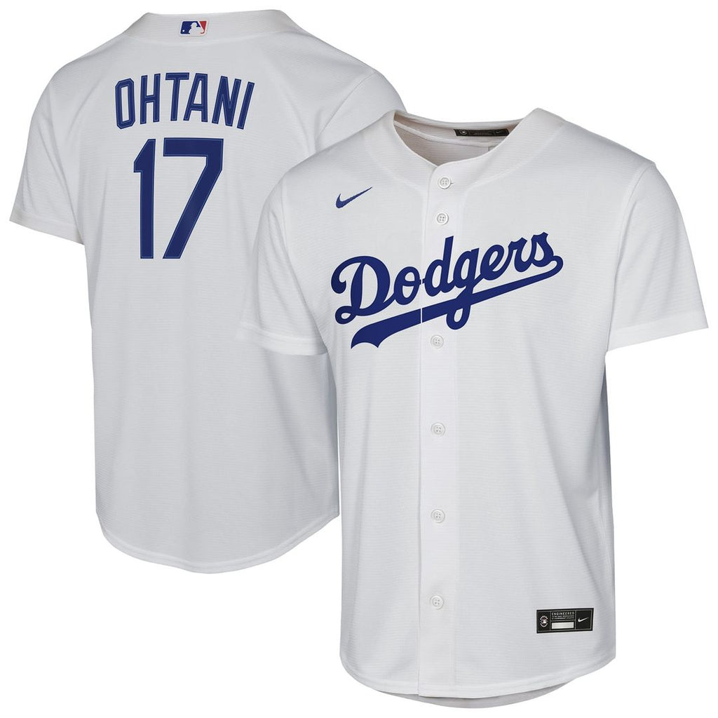 Shohei Ohtani Los Angeles Dodgers Youth Home Replica Player Jersey - White