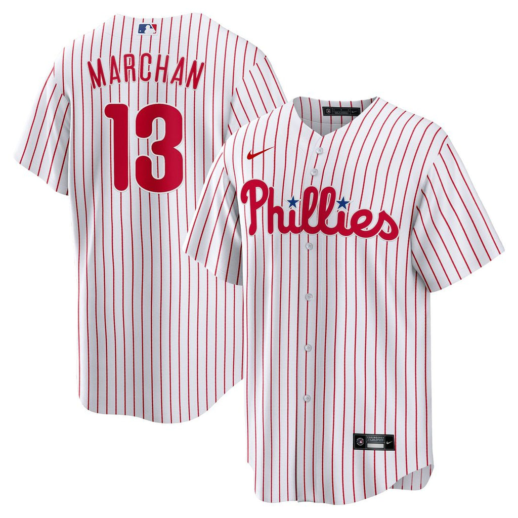Rafael Marchán Philadelphia Phillies Home Replica Jersey - White