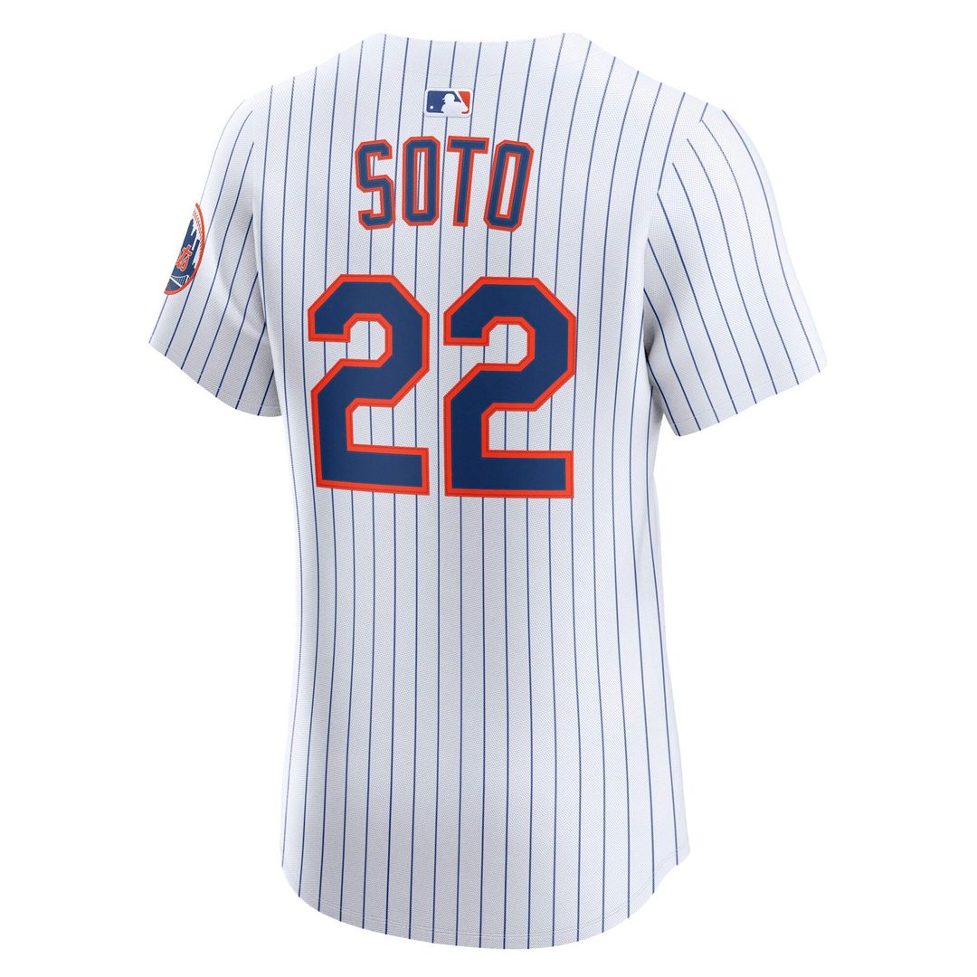 Juan Soto New York Mets Home Elite Jersey - White