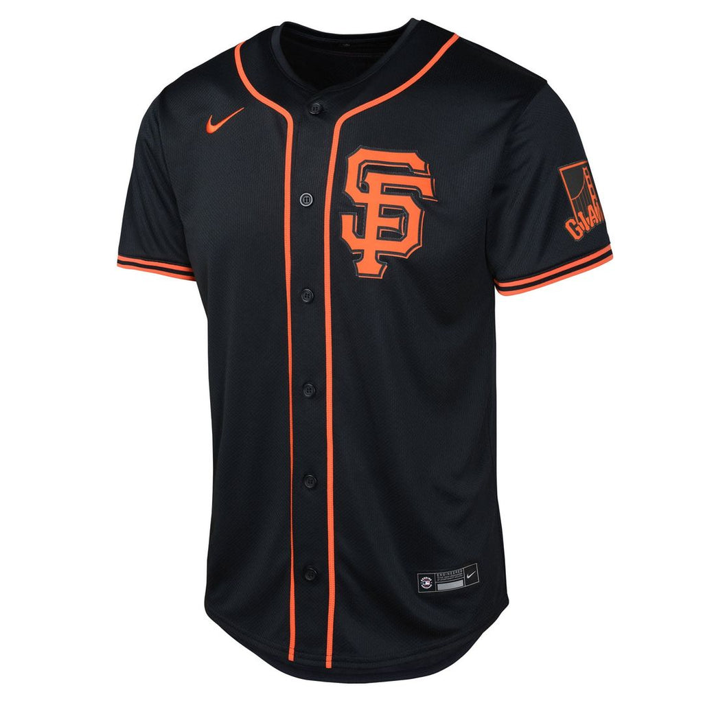 Rafael Devers San Francisco Giants Youth Limited Jersey - Black