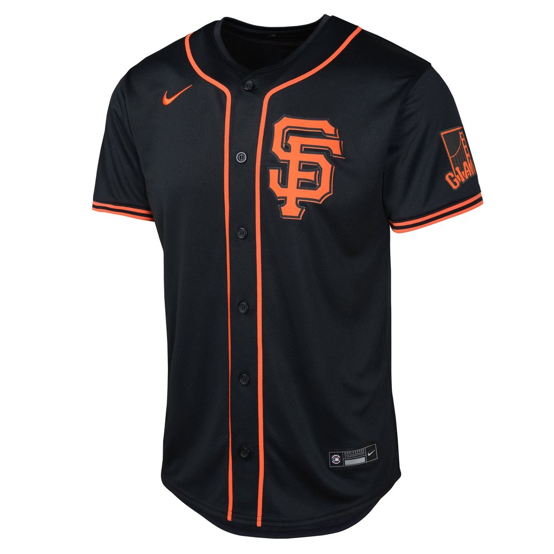 Rafael Devers San Francisco Giants Youth Limited Jersey - Black
