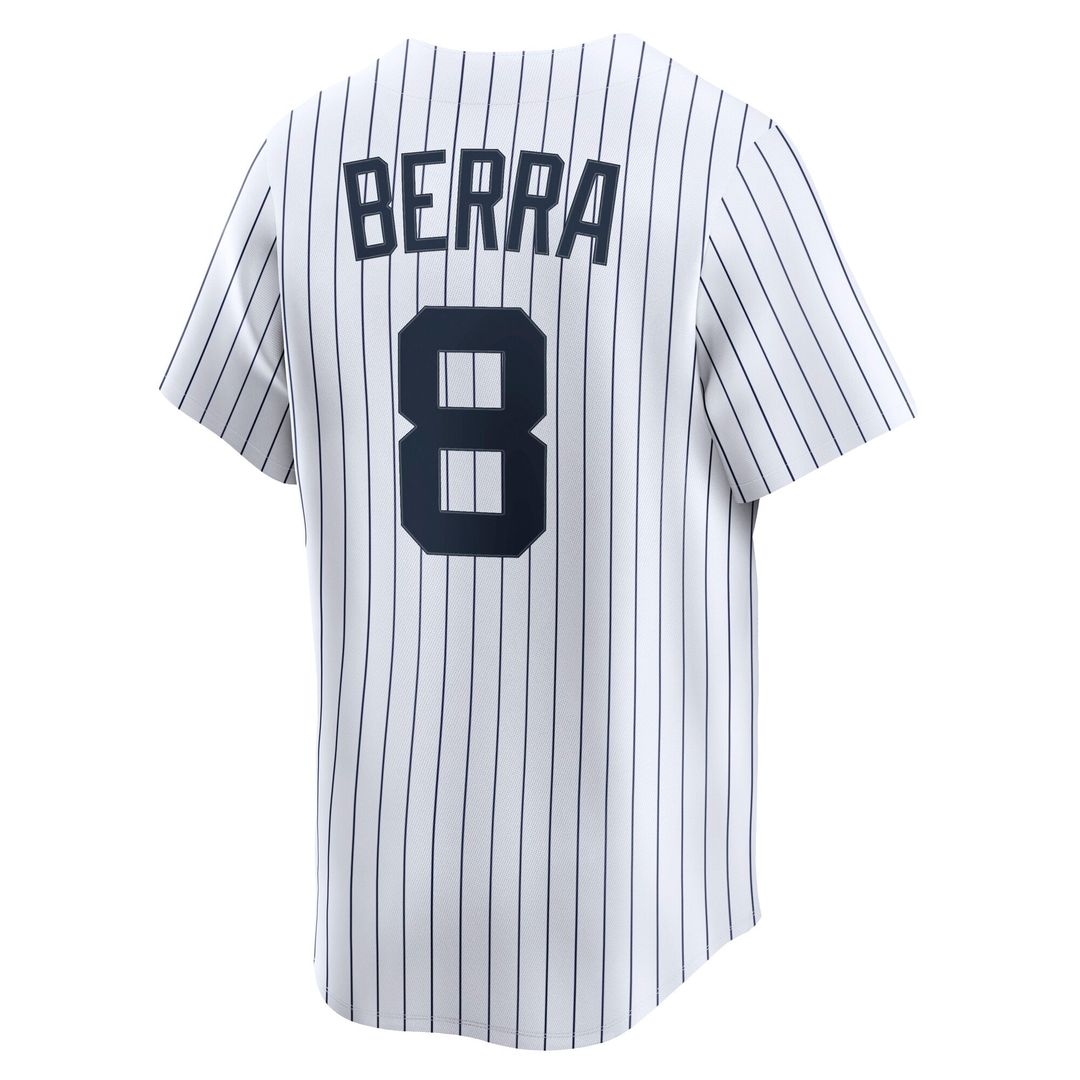 Yogi Berra New York Yankees Cooperstown Collection Limited Jersey - White