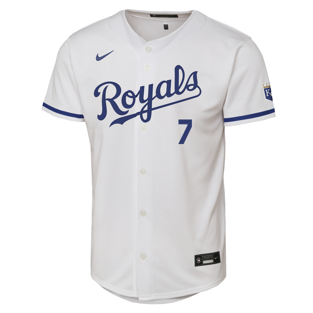 Bobby Witt Jr. Kansas City Royals Youth Alternate Stadium Jersey - Light Blue