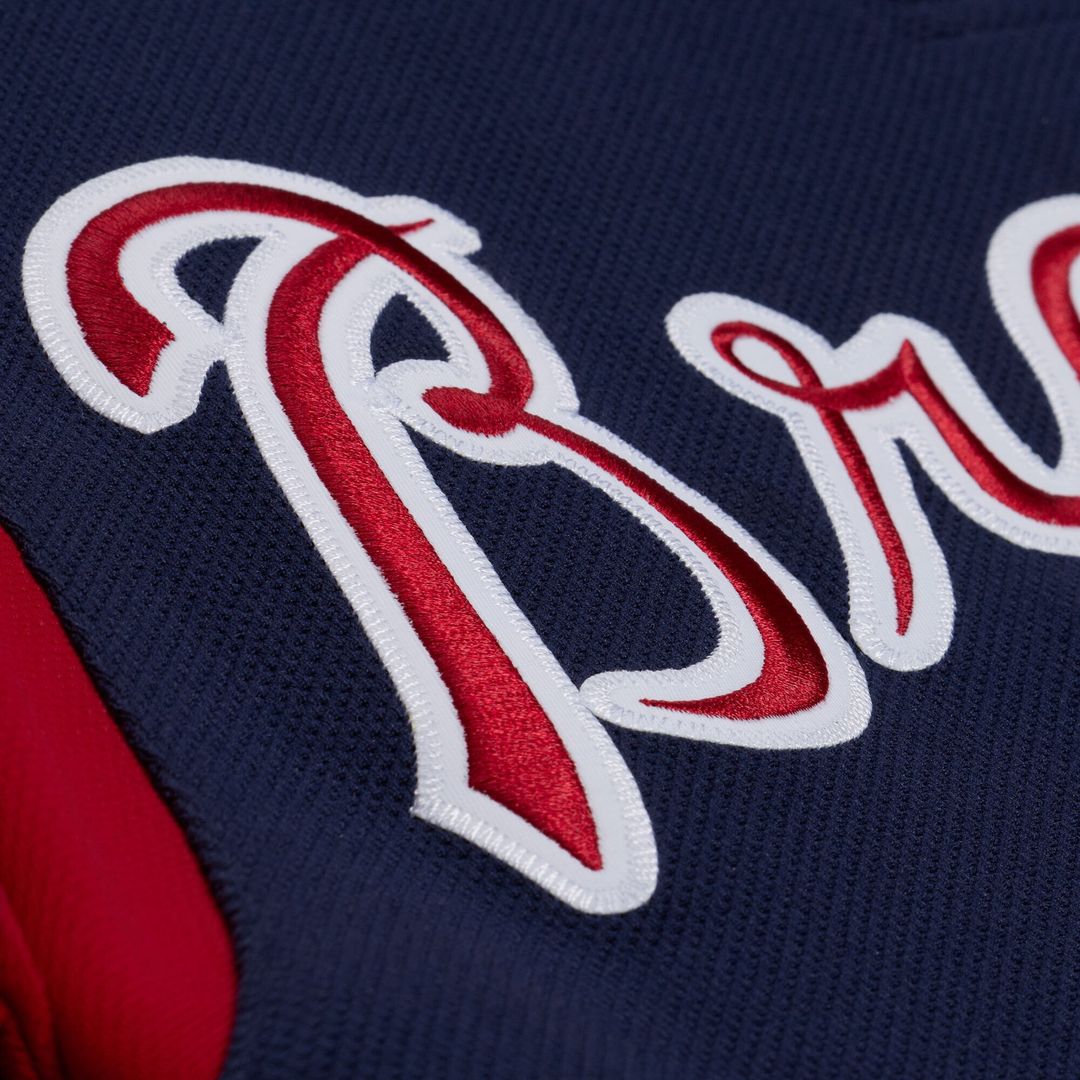 Andruw Jones Atlanta Braves Authentic Batting Practice Jersey - Navy