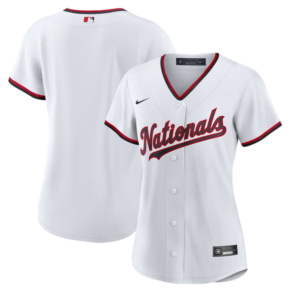 Washington Nationals Women's Home Replica 2.0 Jersey - White