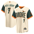 Jackson Holliday Baltimore Orioles 2026 City Connect Stadium Jersey - Cream