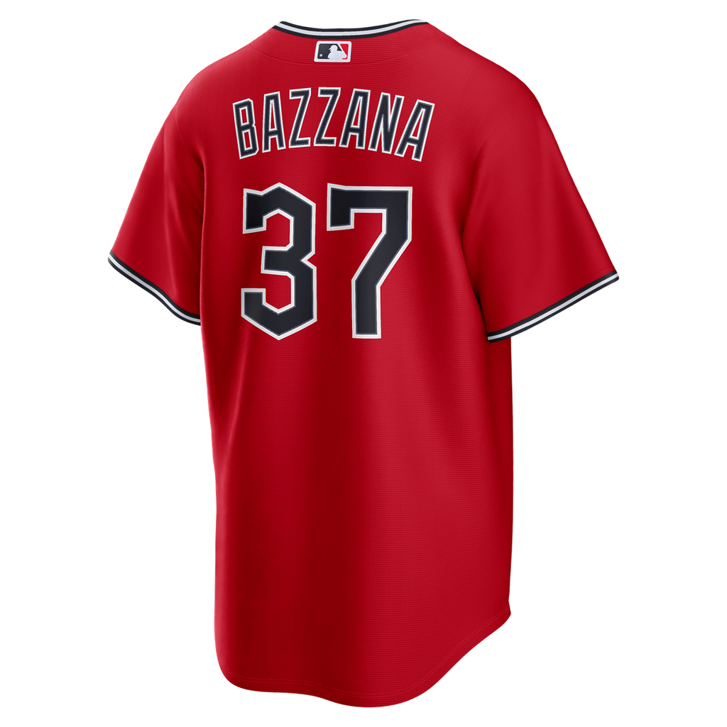 Travis Bazzana Cleveland Guardians Alternate Replica Jersey - Red