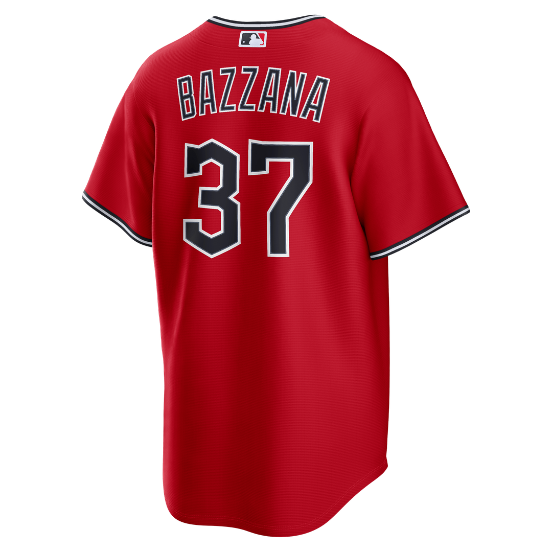 Travis Bazzana Cleveland Guardians Alternate Replica Jersey - Red