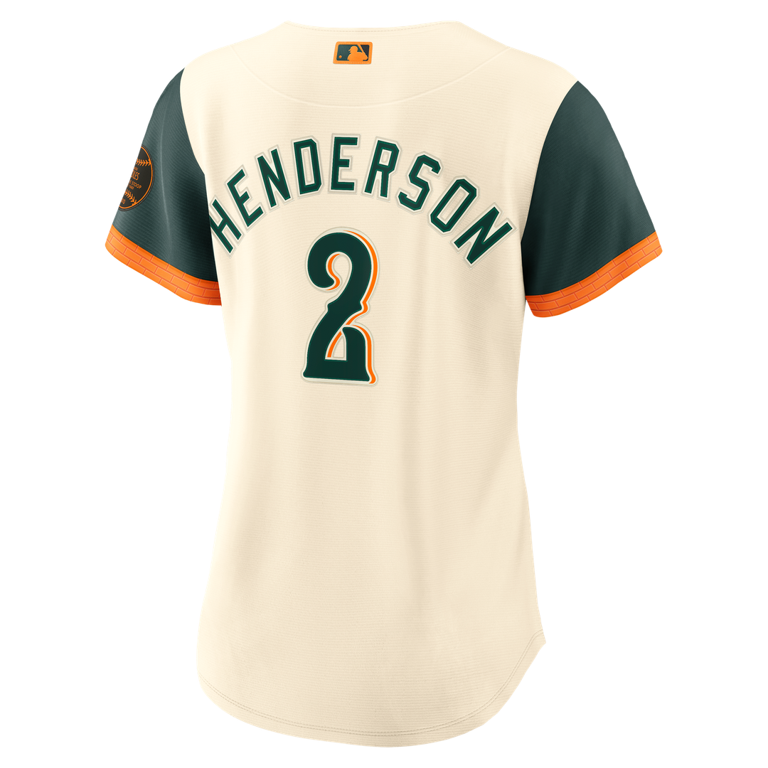 Gunnar Henderson Baltimore Orioles Women's 2026 City Connect Stadium Jersey - Cream