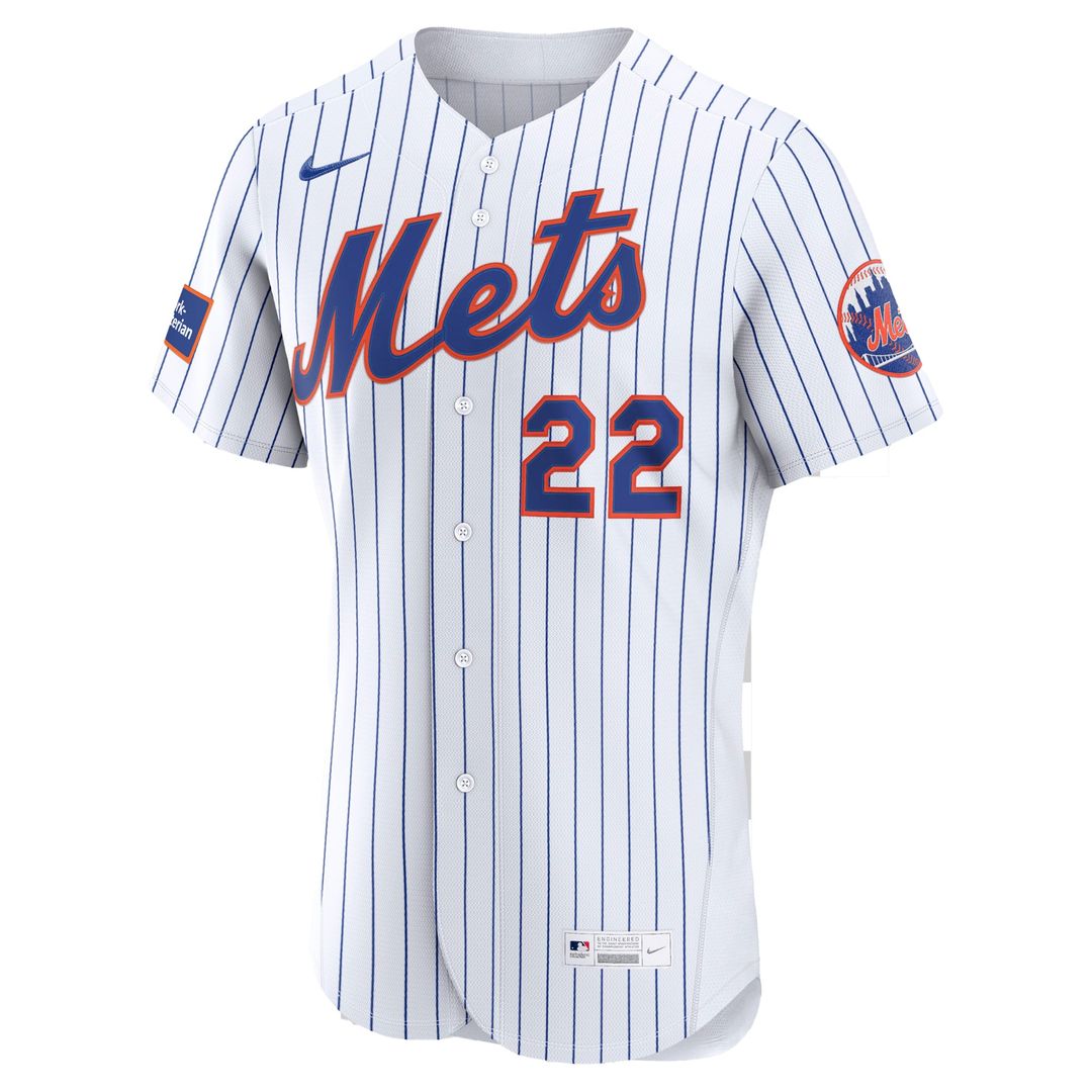 Juan Soto New York Mets Alternate Authentic Sponsor Patch Jersey - Black