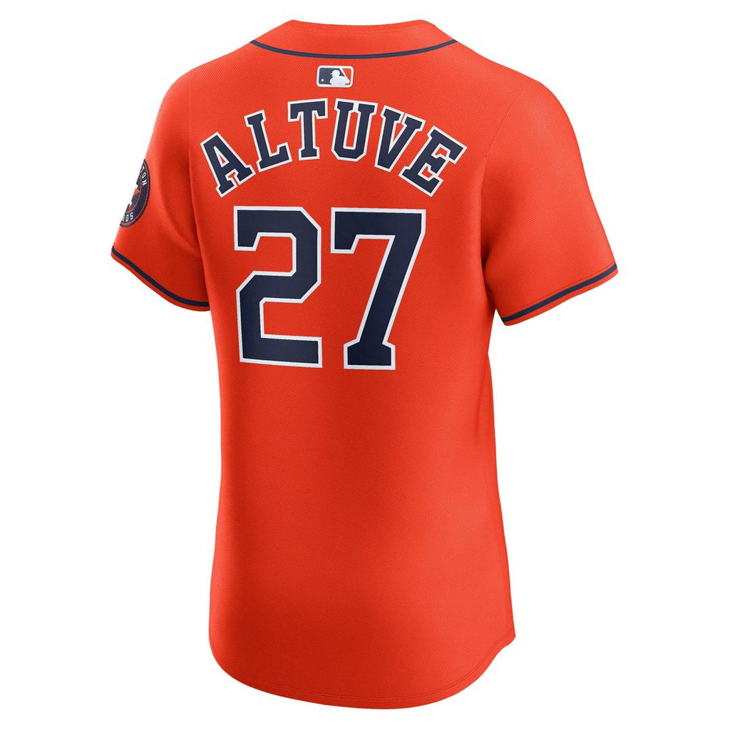 Jose Altuve Houston Astros Alternate 2 Elite Player Jersey - Navy