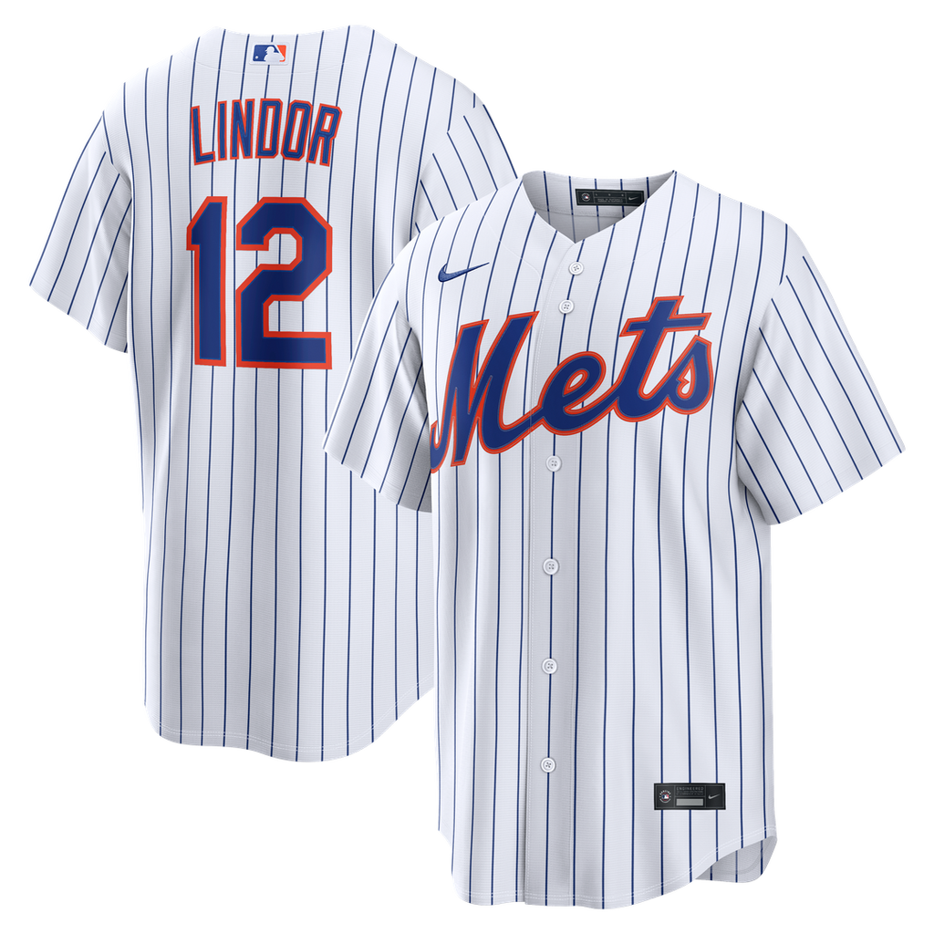 Francisco Lindor New York Mets Home Replica Jersey - White