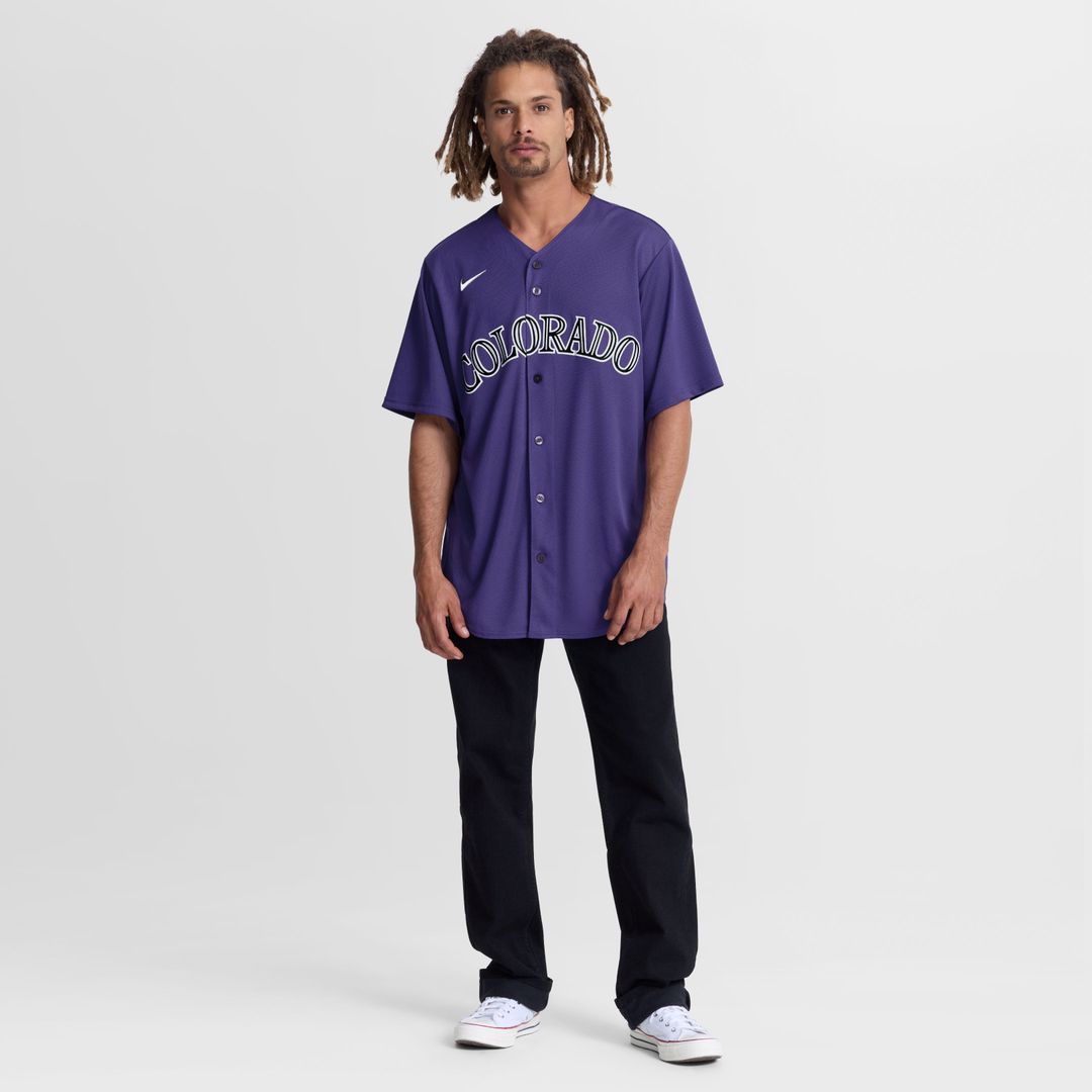 Colorado Rockies Alternate Replica Jersey - Purple