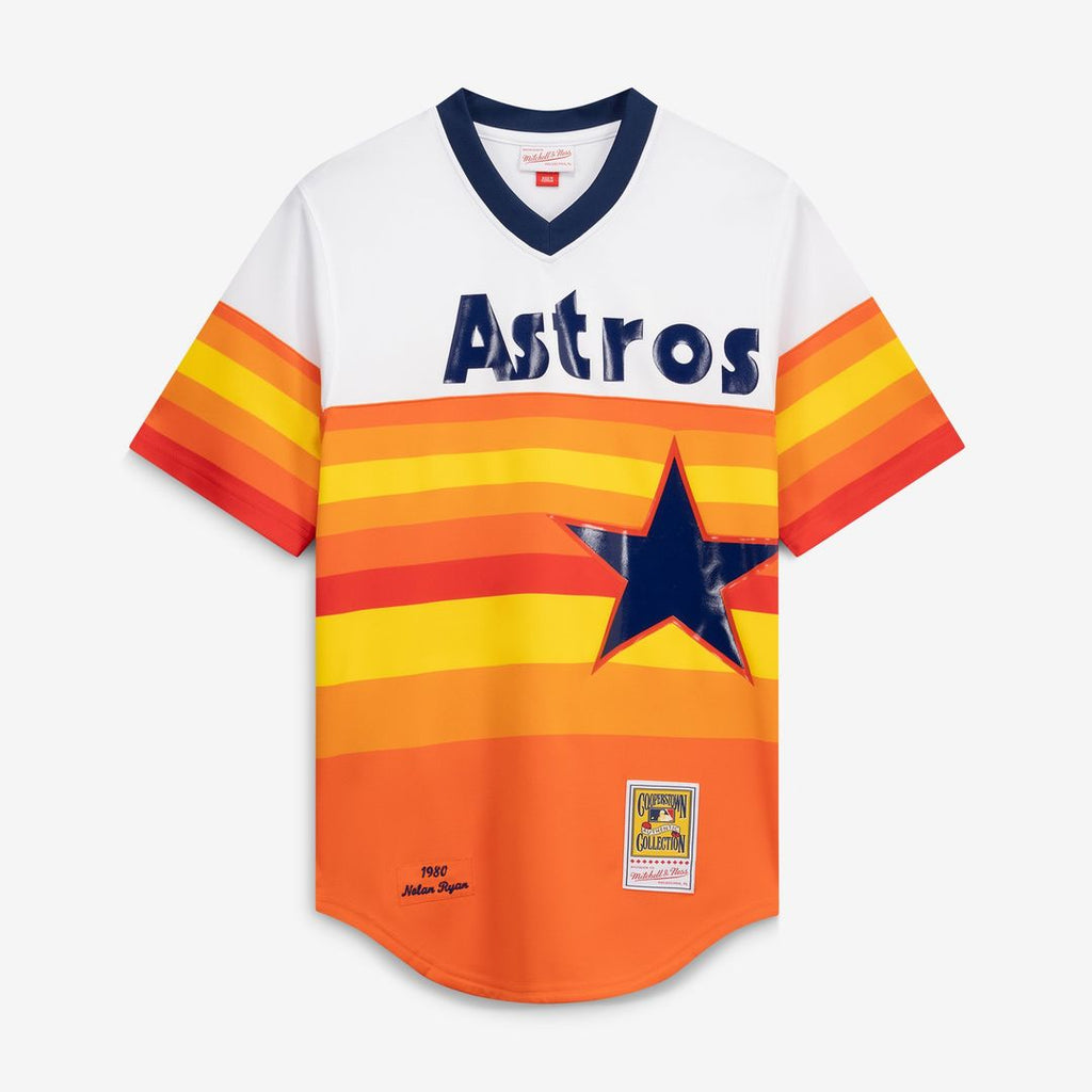 Nolan Ryan Houston Astros Throwback Authentic Jersey - White