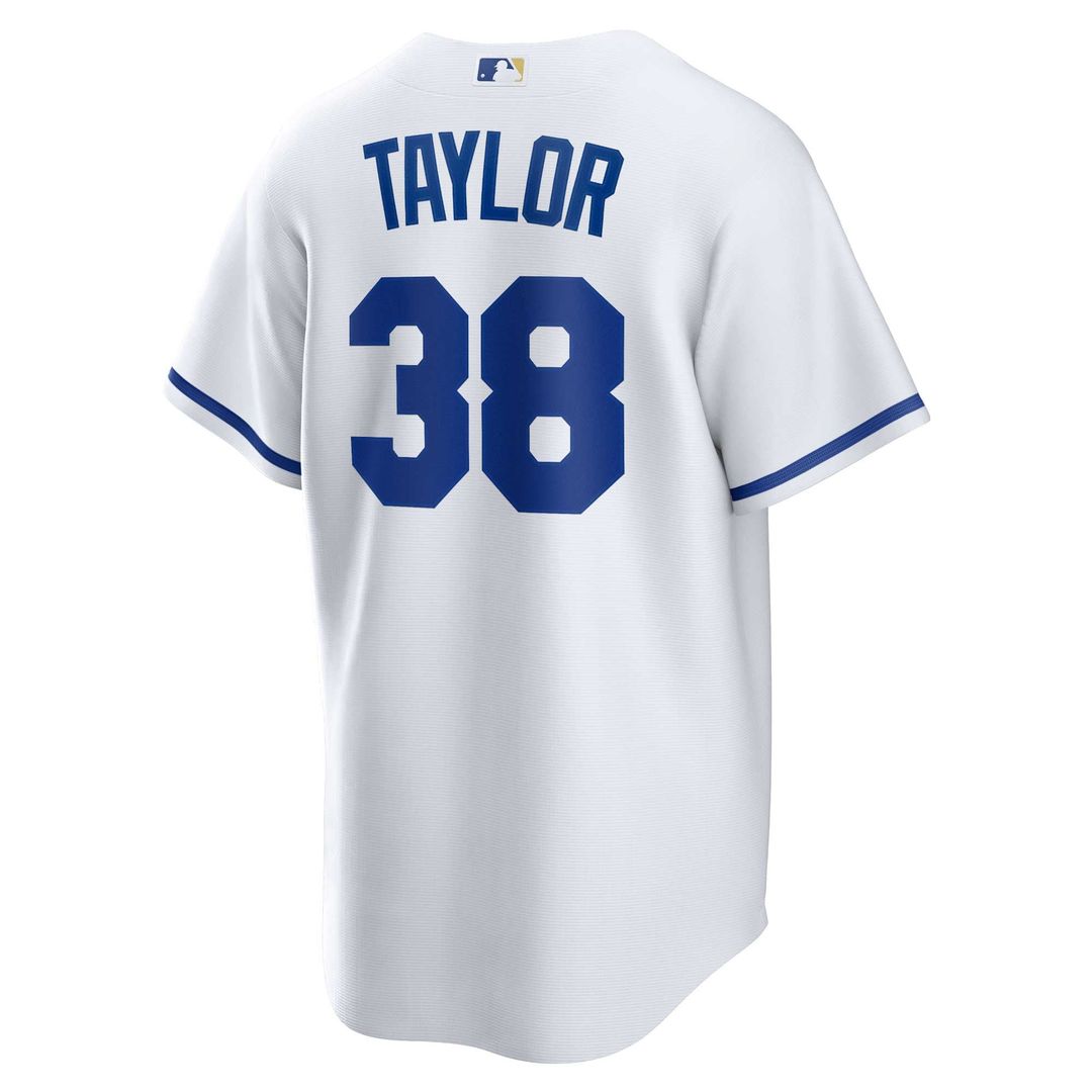 Josh Taylor Kansas City Royals Home Replica Player Jersey - White