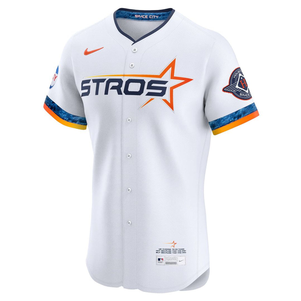 Houston Astros 2025 City Connect Elite Jersey - White