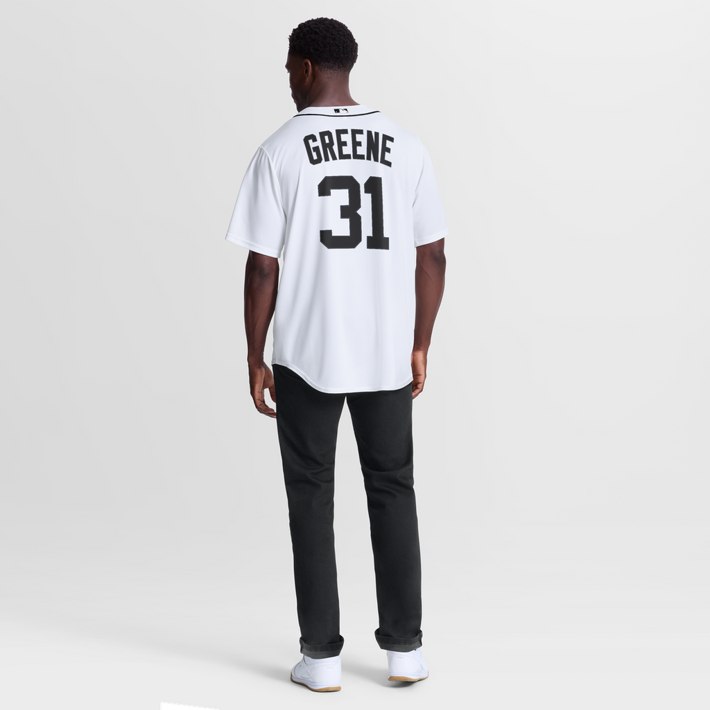 Riley Greene Detroit Tigers Home Replica Jersey - White
