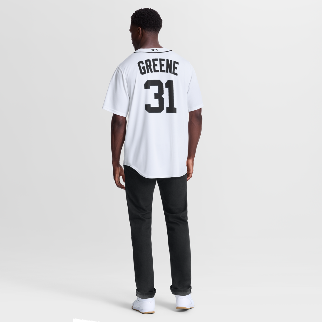 Riley Greene Detroit Tigers Home Replica Jersey - White