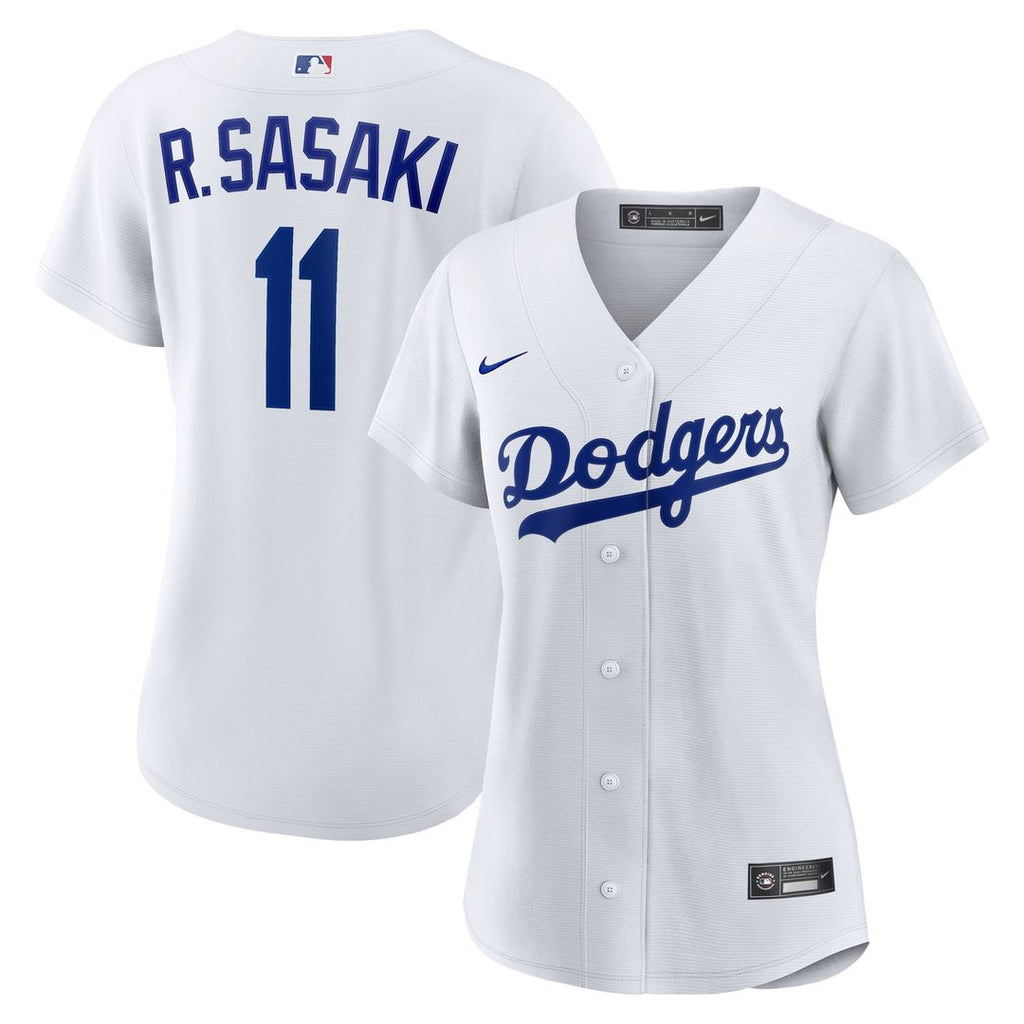 Rōki Sasaki Los Angeles Dodgers Women's Replica Jersey - White