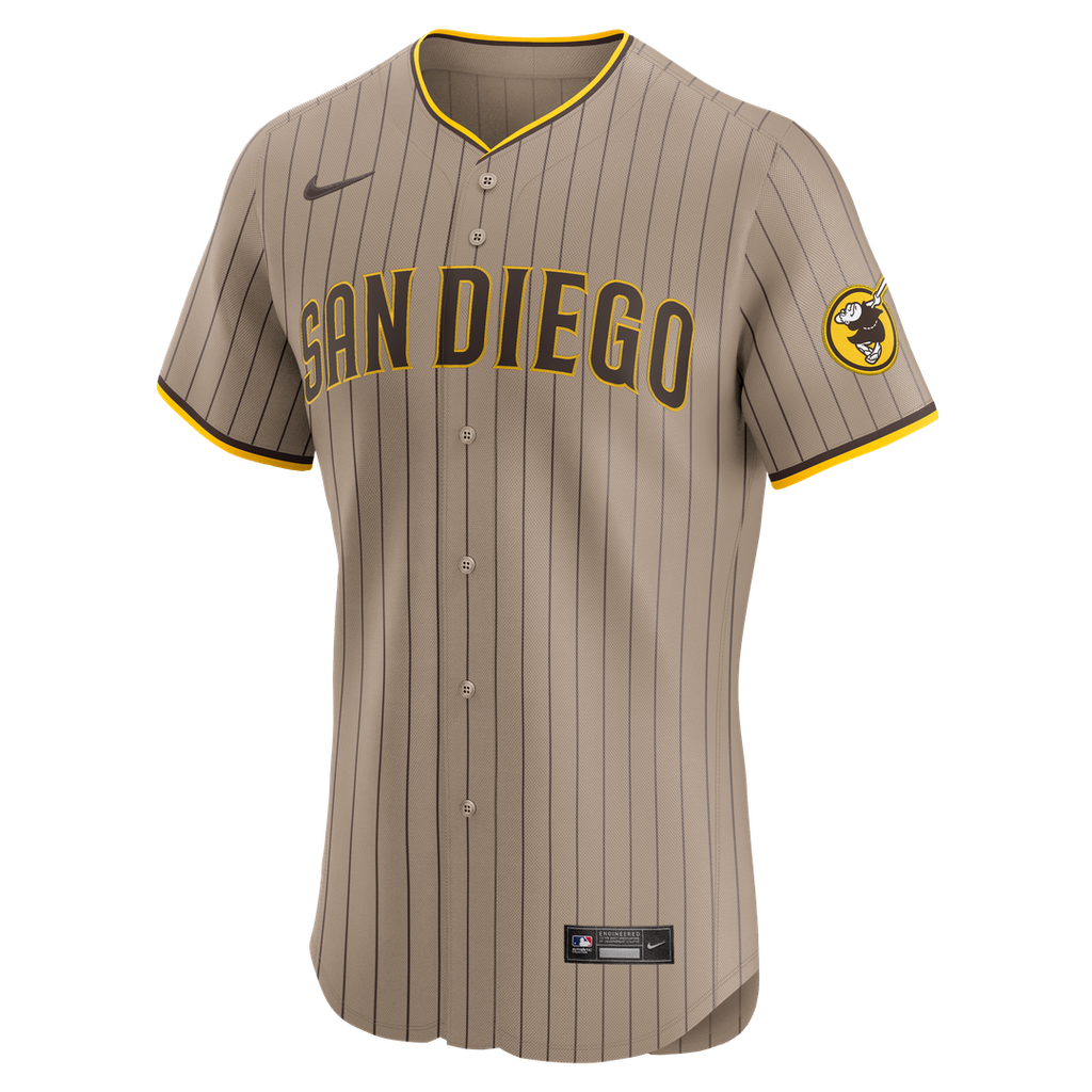 Fernando Tatis Jr. San Diego Padres Alternate Elite Player Jersey - Sand