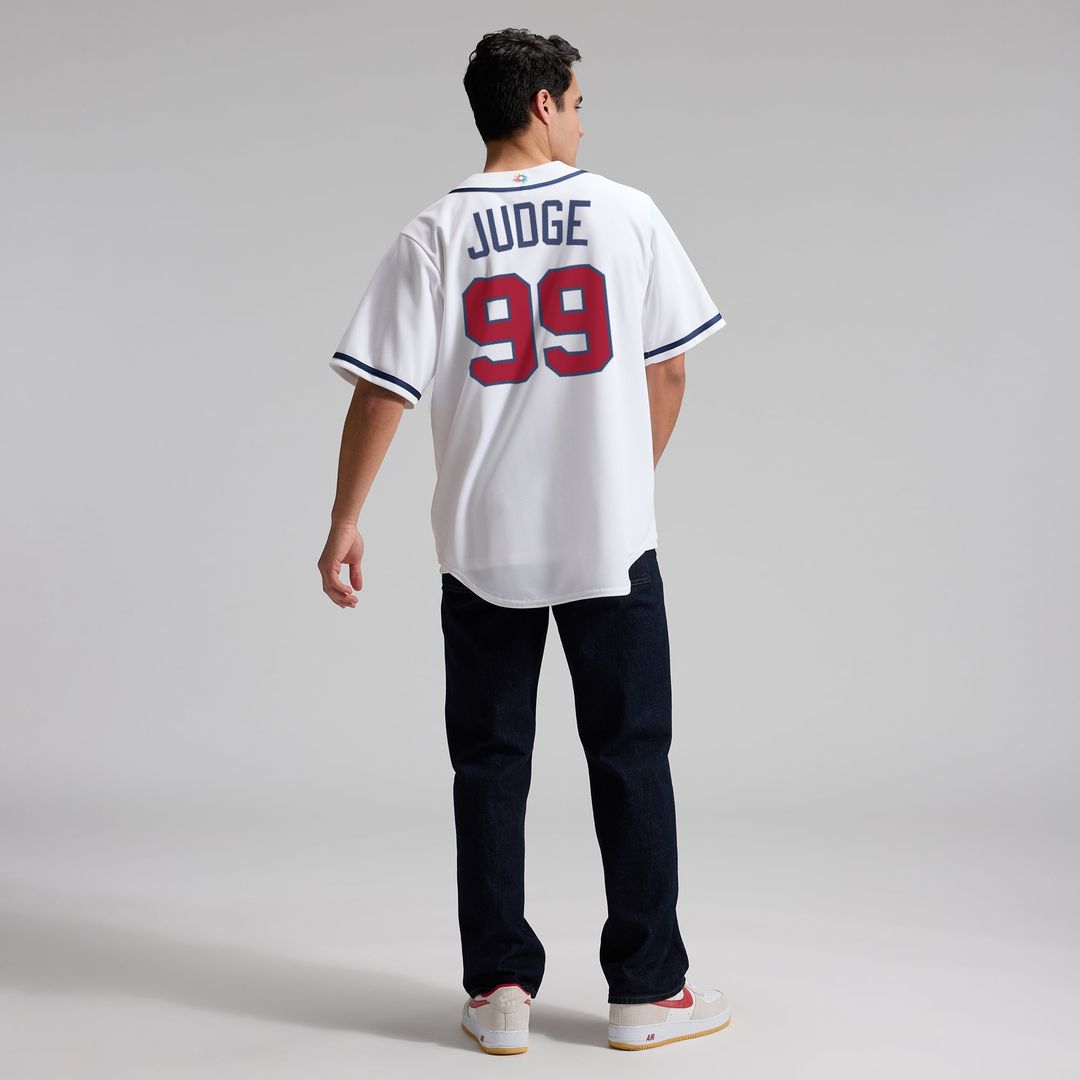 Aaron Judge USA Baseball 2026 World Baseball Classic Home Stadium Jersey - White