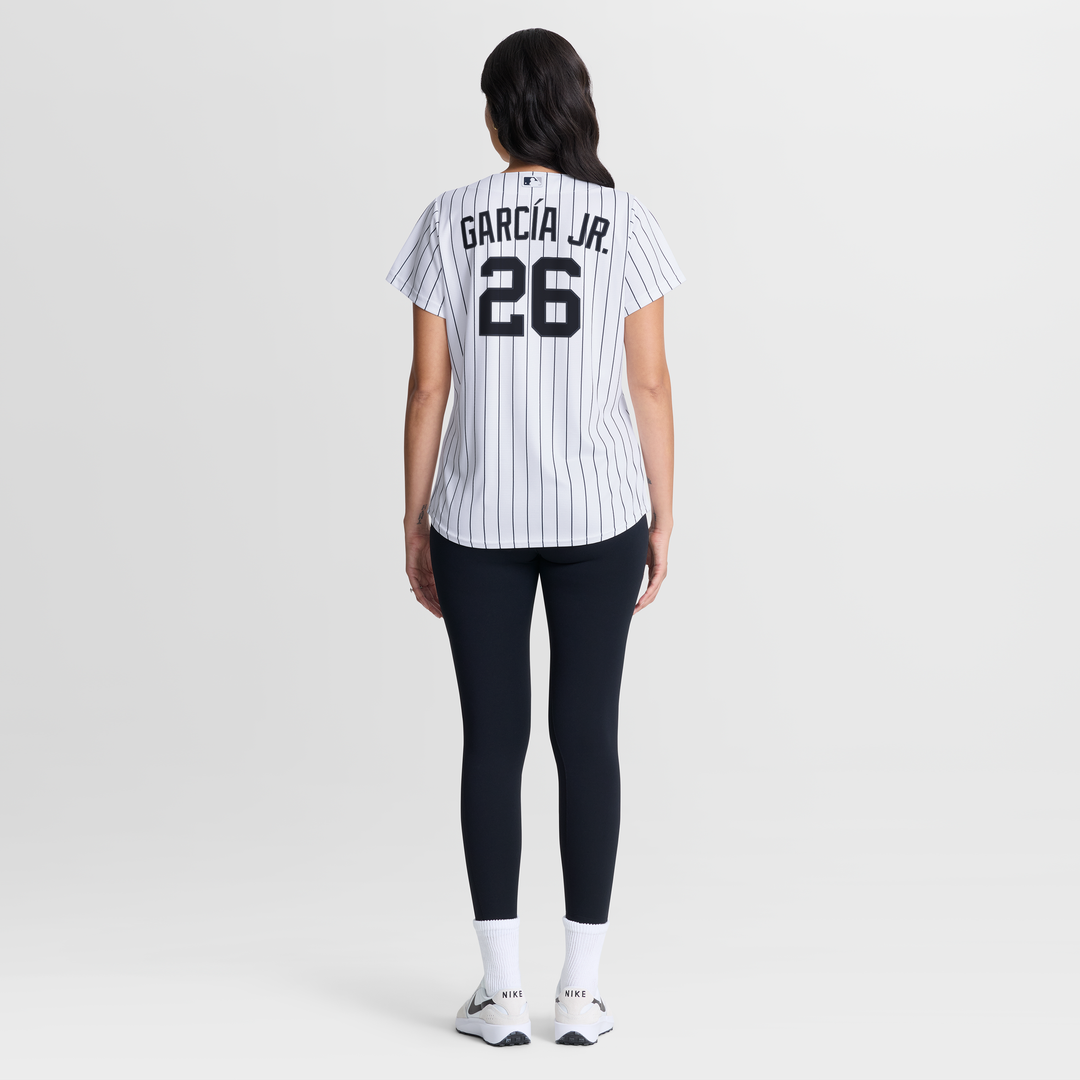 Luis García Jr. New York Yankees Women's Home Replica Jersey - White