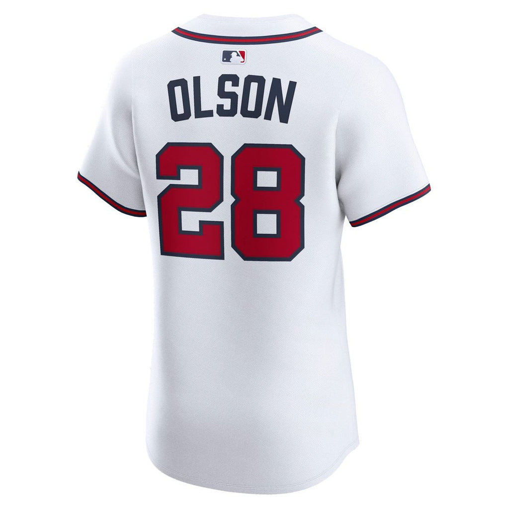 Matt Olson Atlanta Braves Home Elite Player Jersey - White