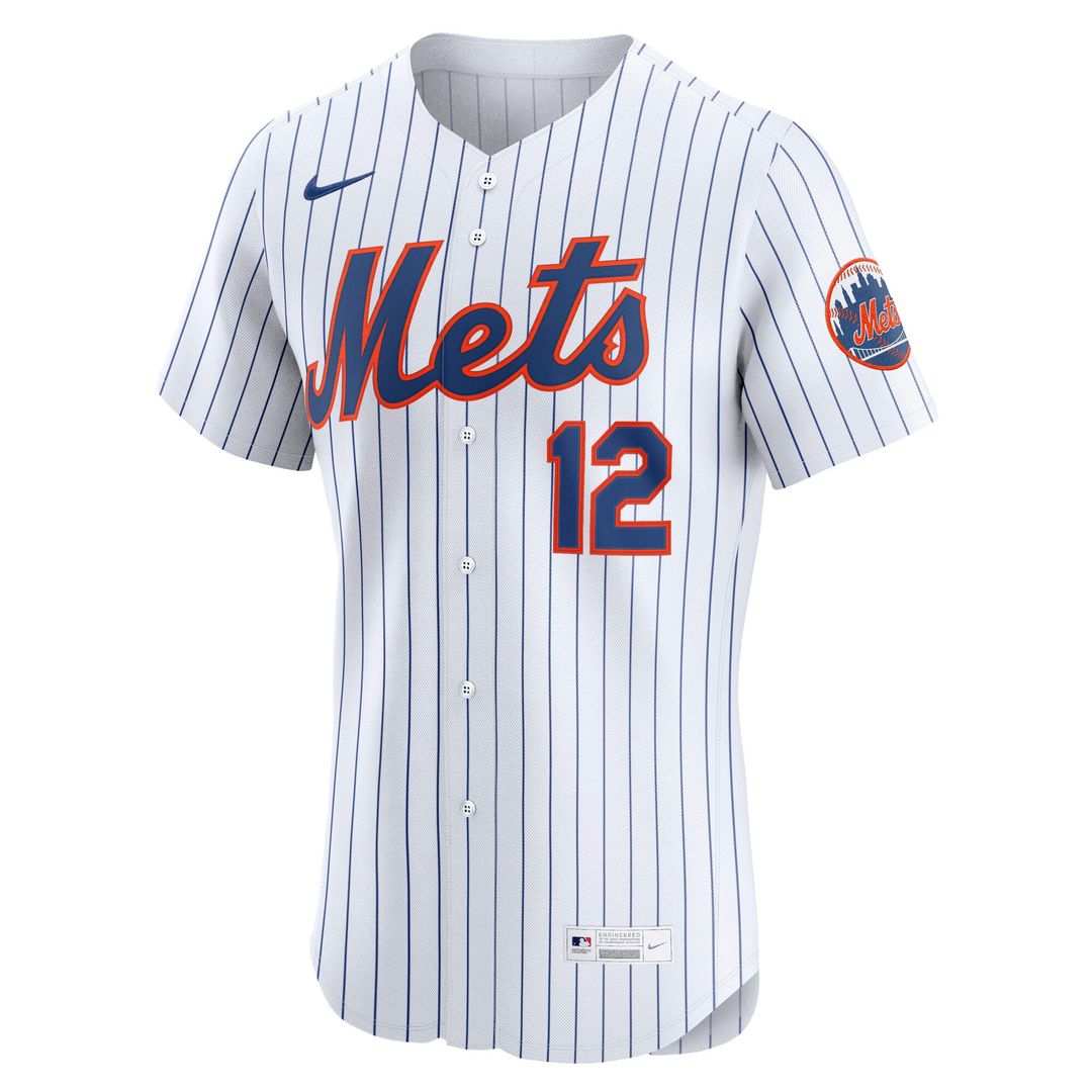 Francisco Lindor New York Mets Home Elite Player Jersey - White