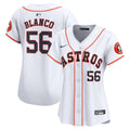 Ronel Blanco Houston Astros Women's Home Limited Jersey - White
