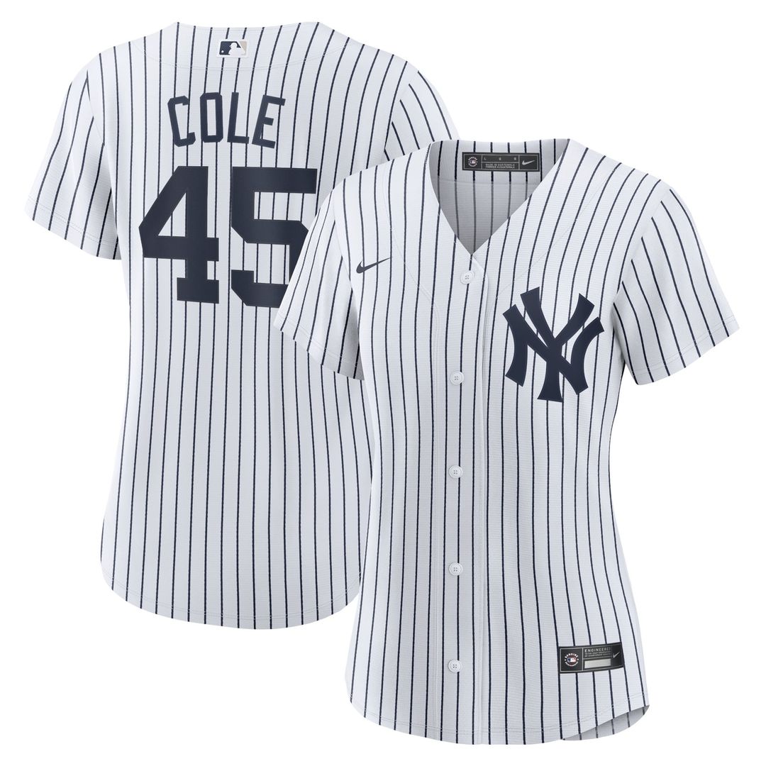 Gerrit Cole New York Yankees Women's Home Replica Player Jersey - White