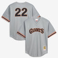 Will Clark San Francisco Giants Authentic Batting Practice Jersey - Gray