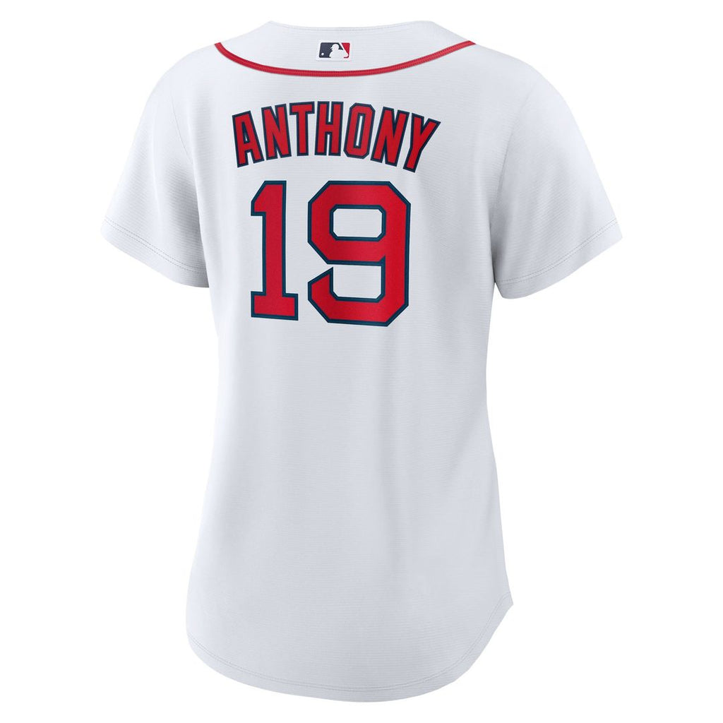 Roman Anthony Boston Red Sox Women's Home Replica Jersey - White
